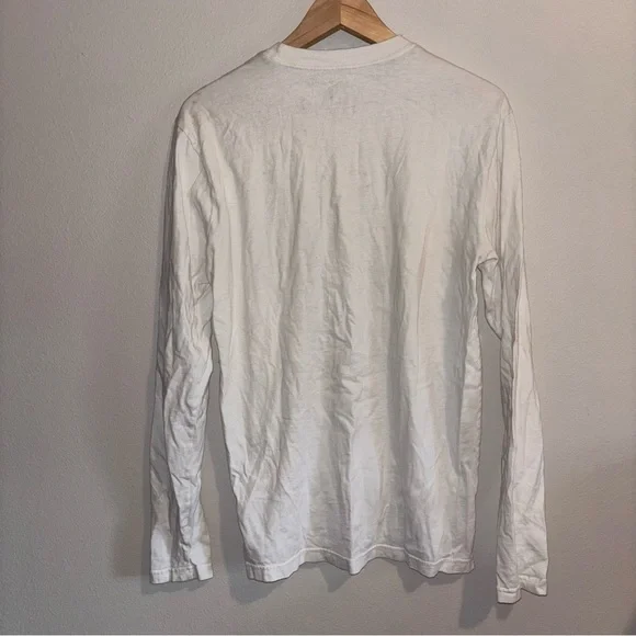 The North Face White Graphic Long Sleeve Shirt Size S - Picture 4 of 4